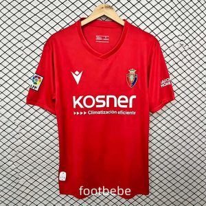 Maillot CA Osasuna 2025 2026 Rétro Remake rouge