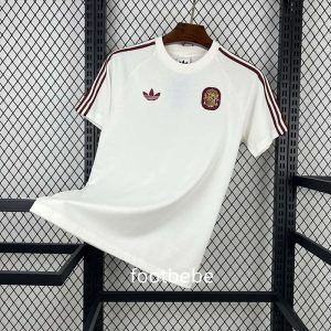 Maillot Espagne 2026 2027 T-Shirt Blanc cassé