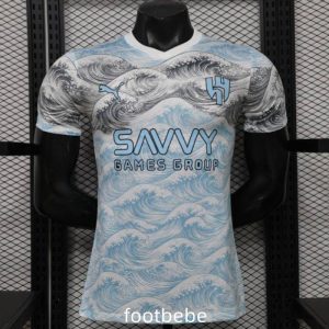 Maillot Match Al-Hilal Saudi 2026 2027 spéciale The Great Wave