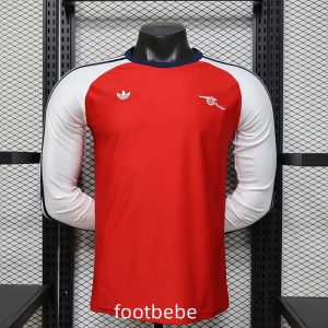 Maillot Match Arsenal 2026 2027 Rétro rouge manches longues
