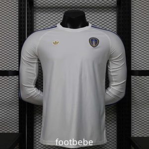 Maillot Match Leeds United 2026 2027 Rétro blanc manches longues