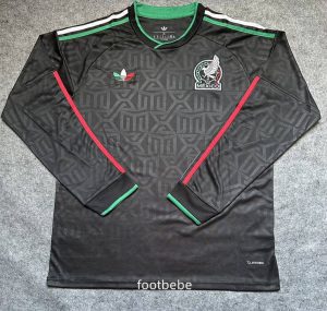 Maillot Mexique Coupe du monde 2026 Third manches longues-3