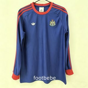 Maillot Newcastle United 2026 2027 rétro bleu foncé manches longues
