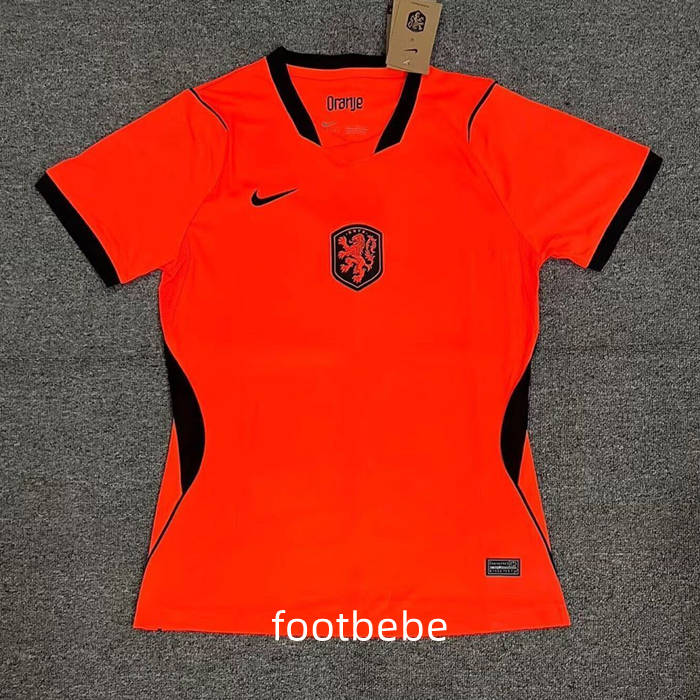 Maillot Pays Bas Femme Coupe du monde 2026 domicile orange