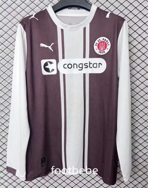 Maillot St. Pauli 2025 2026 Rétro manches longues