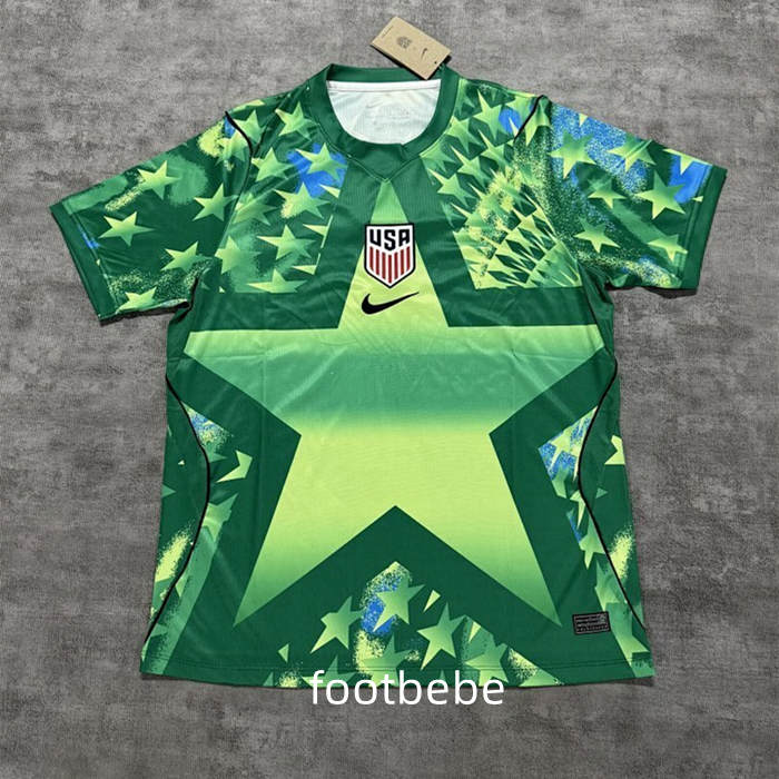 Maillot USA Coupe du monde 2026 gardien de but vert