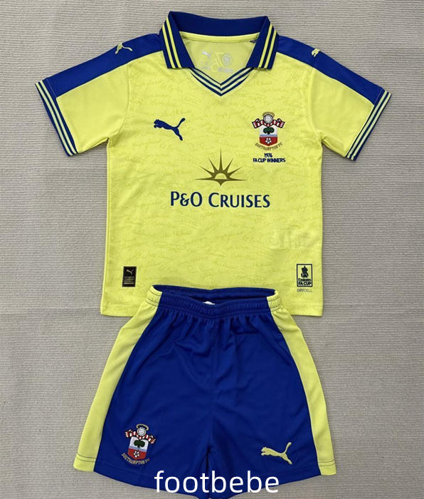 Maillot de foot Southampton Enfant 2026 2027 jaune