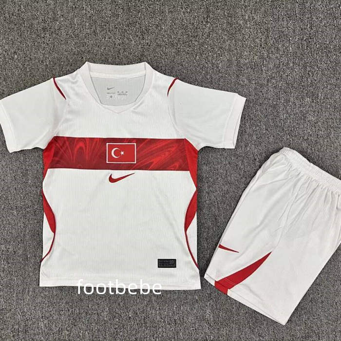 Maillot de foot Turquie Enfant Coupe du monde 2026 exterieur