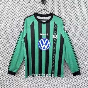 Maillot vintage Wolfsburg 1994 1995 exterieur manches longues