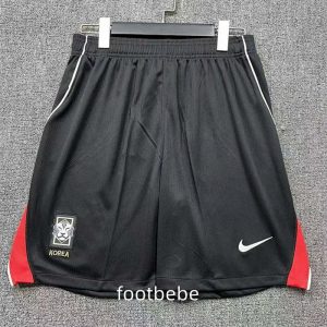 Short de foot Corée du Sud Coupe du monde 2026 noir