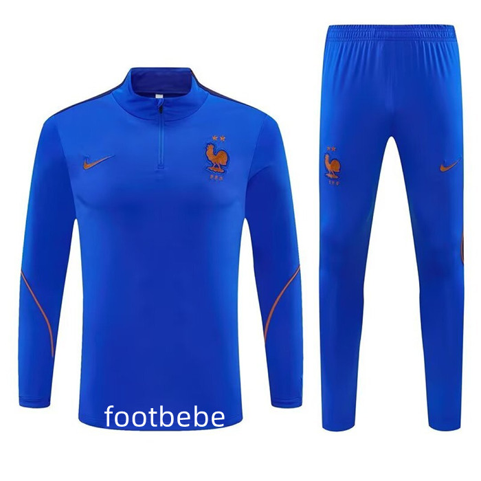Survetement Equipe de France 2026 2027 Bleu