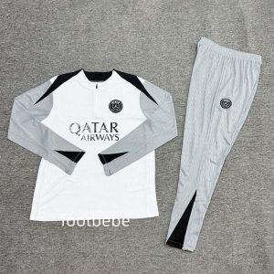 Survetement PSG 2026 2027 blanc gris