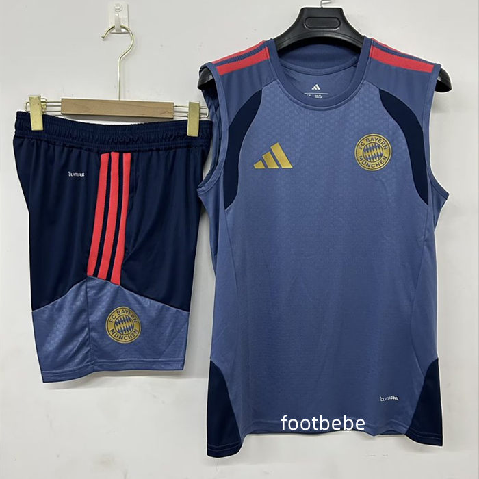 Ensemble Bayern Munich 2026 2027 Gris sans manches