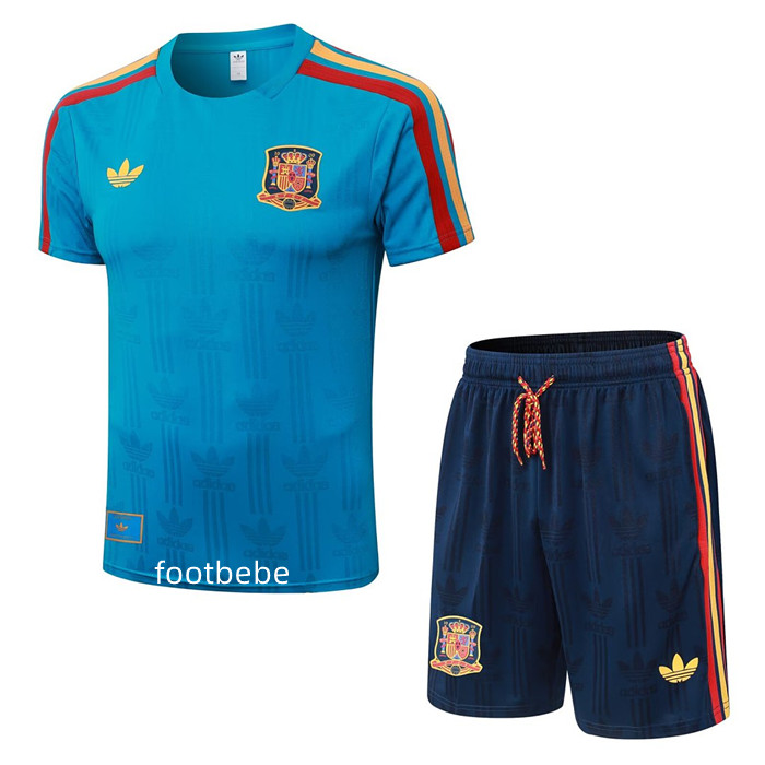 Ensemble Maillot Espagne 2026 2027 bleu B