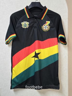 Maillot Ghana 2026 2027 concept Noir