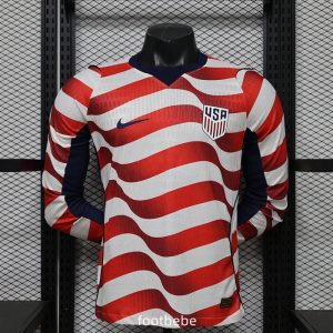 Maillot Match USA Coupe du monde 2026 domicile Manches longues