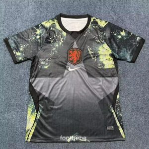 Maillot Pays Bas Coupe du monde 2026 Noir