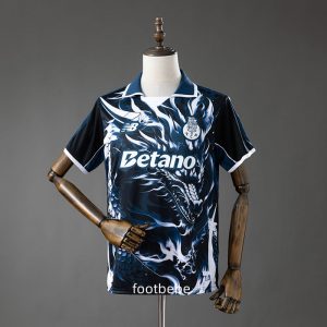 Maillot Porto 2026 2027 Dragon Noir-3