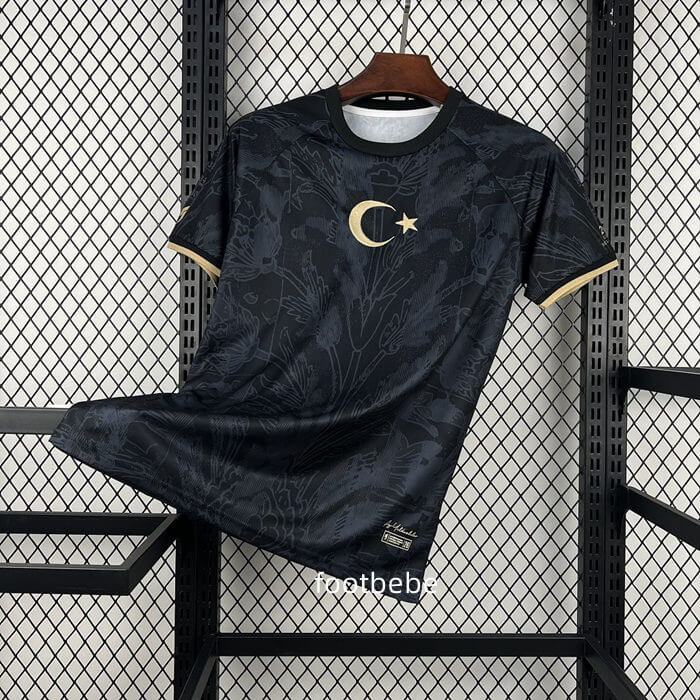Maillot Turquie Heritage Coupe du monde 2026 Noir