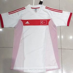 Maillot Turquie Vintage 2002 exterieur Blanc