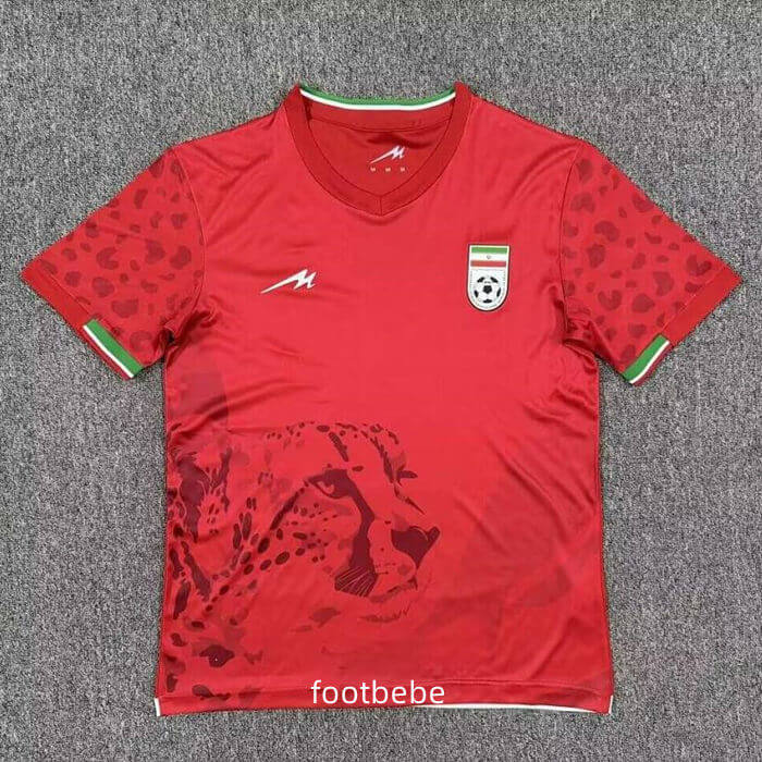 Maillot l'Iran Coupe du monde 2026 exterieur Rouge