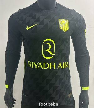 Maillot Match Atletico Madrid 2026 2027 exterieur Manches longues