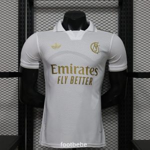 Maillot Match Real Madrid 125 ans 2026 2027 Blanc