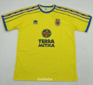 Maillot vintage Villarreal 1998 1999 domicile