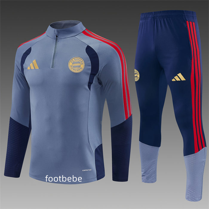 Survetement Bayern Munich 2026 2027 Gris foncé