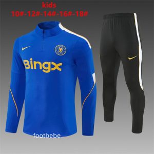 Survetement Chelsea Enfant 2026 2027 Bleu