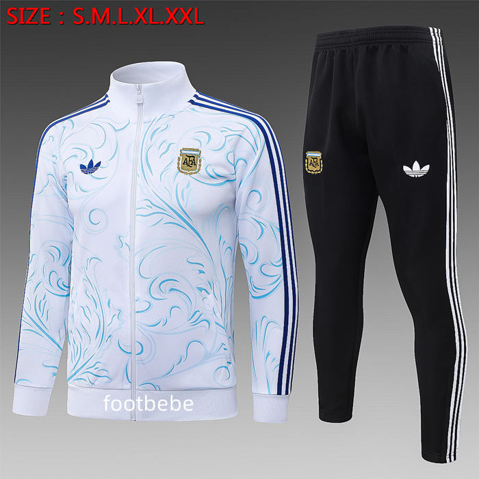 Ensemble veste Argentine 2026 2027 blanc A