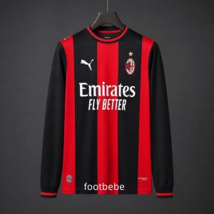 Maillot AC Milan 2026 2027 domicile manches longues