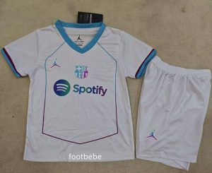 Maillot Barcelone Enfant 2026 2027 Blanc