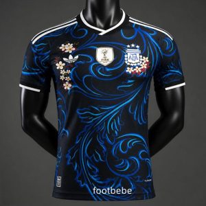 Maillot Match Argentine Coupe du monde 2026 Édition florale