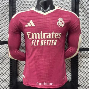 Maillot Match Real Madrid 2026 2027 Third manches longues