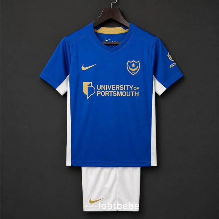 Maillot Portsmouth Enfant 2026 2027 domicile