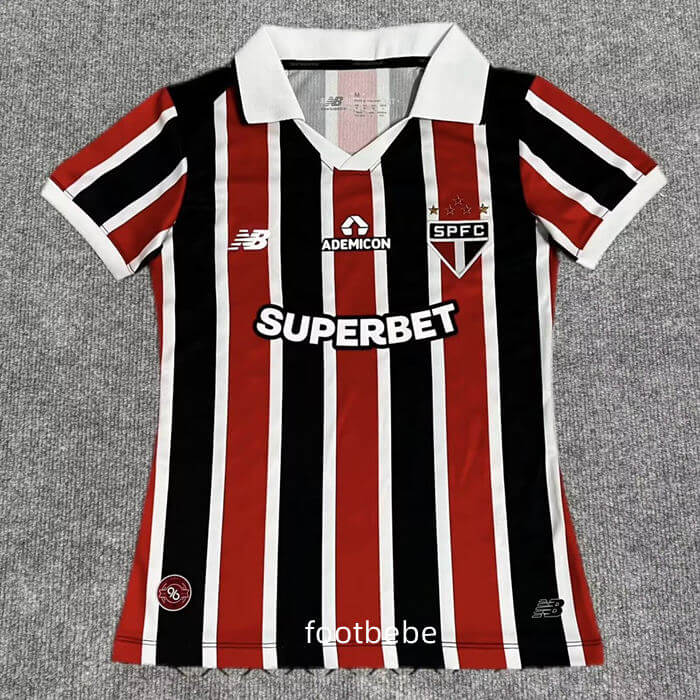 Maillot São Paulo Femme 2026 2027 exterieur