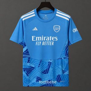 Maillot de foot Arsenal 2026 2027 gardien de but bleu clair