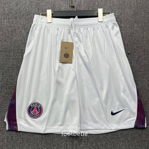 Short de foot PSG 2026 2027 Blanc