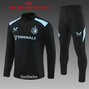 Survetement Feyenoord Enfant 2026 2027 noir