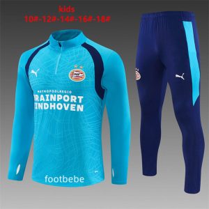 Survetement PSV Eindhoven Enfant 2026 2027 bleu