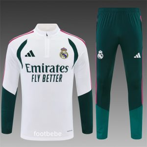 Survêtement Real Madrid 2026 2027 Blanc vert