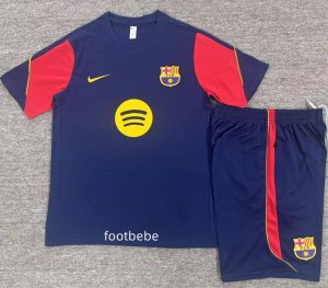 Ensemble Barcelone Enfant 2026 2027 bleu foncé