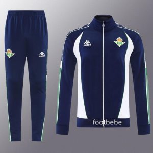Ensemble veste Real Betis 2026 2027 bleu foncé