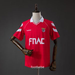 Maillot Benfica Vintage 1990 1991 domicile
