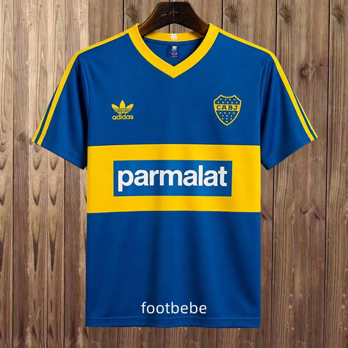 Maillot Boca Juniors Vintage 1991 1992 domicile