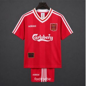 Maillot Liverpool Vintage Enfant 1995 1996 domicile