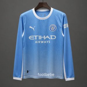 Maillot Manchester City 2026 2027 domicile manches longues