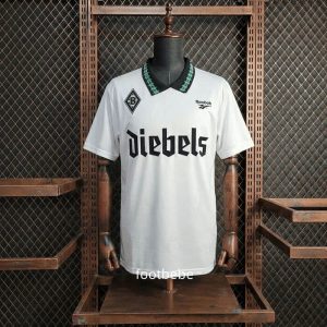 Maillot Mönchengladbach Vintage 1995 1996 domicile
