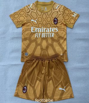 Maillot de foot AC Milan Enfant 2026 2027 Or